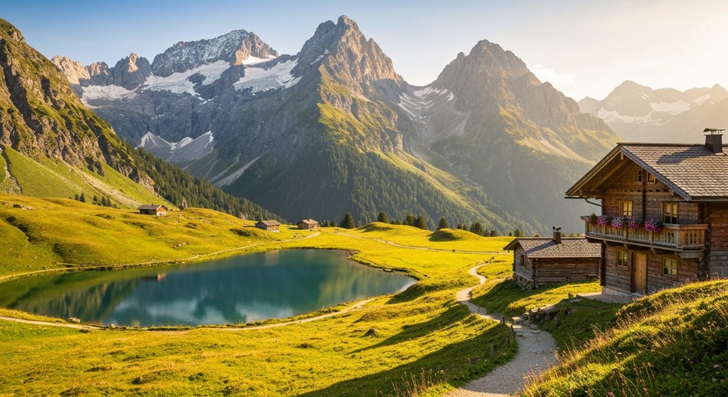 Ein zugängliches alpines Abenteuer wartet