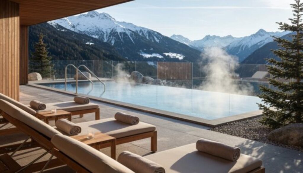 alpine Entspannung mit Aussicht