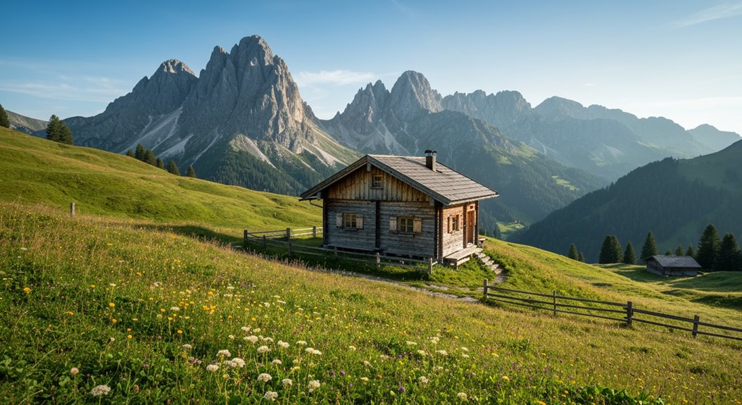 alpine Einsamkeit und Schönheit