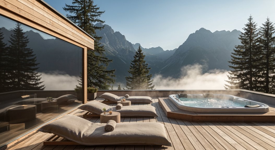 alpine Ruhe und Wohlbefinden