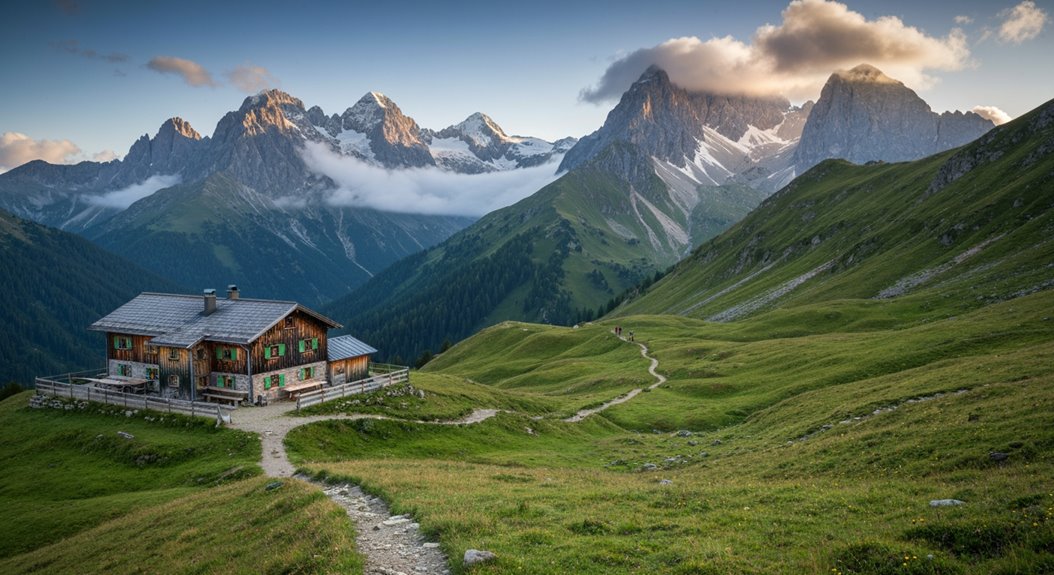 österreichische alpenhüttenwanderungen