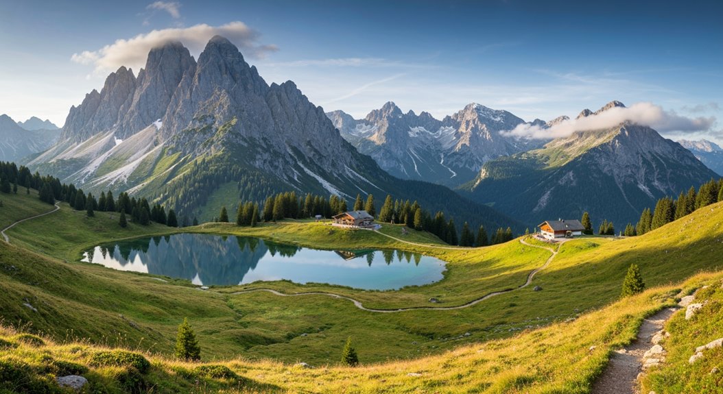 österreichische Regionen atemberaubende Ausblicke