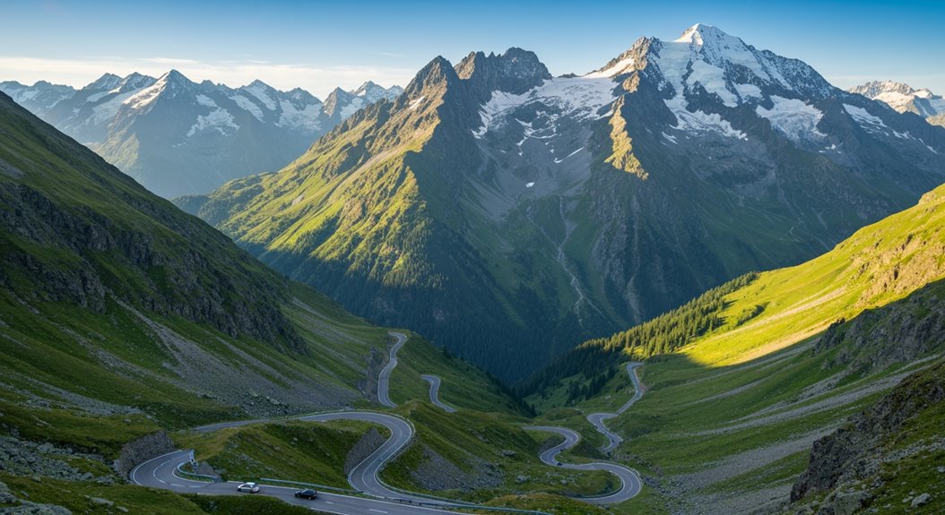 Atemberaubende alpine Ausblicke warten