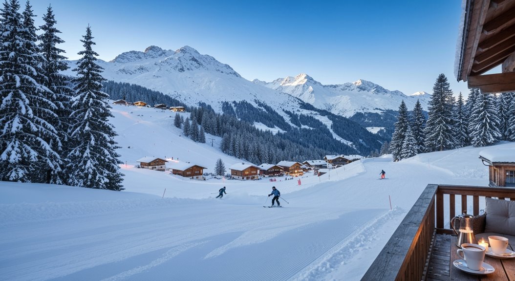 Wählen des idealen Skigebiets