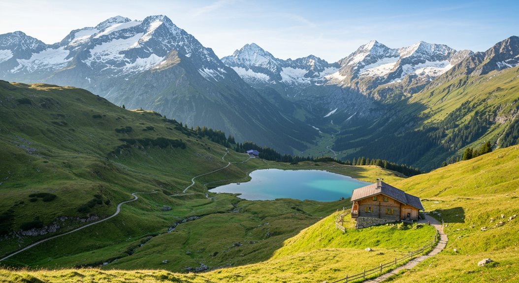 Wahl Ihres idealen alpinen Reiseziels