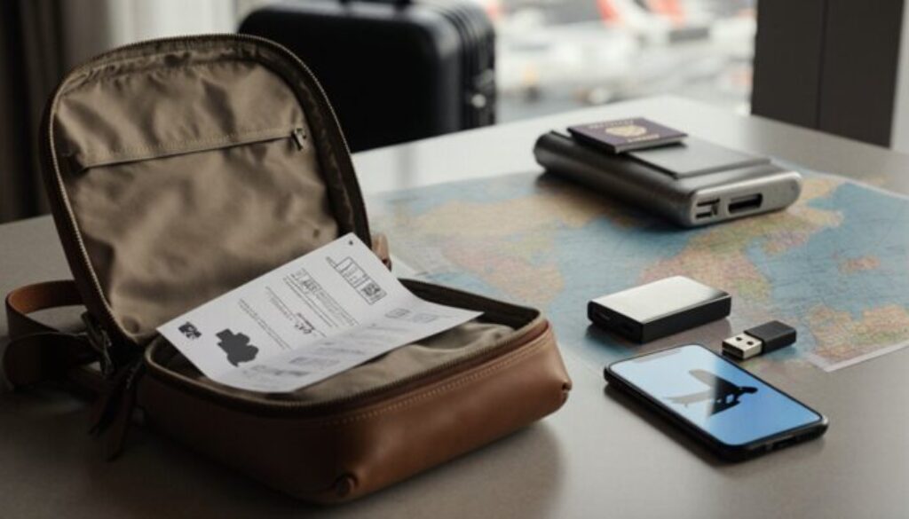 Backup digitaler Reisedokumente