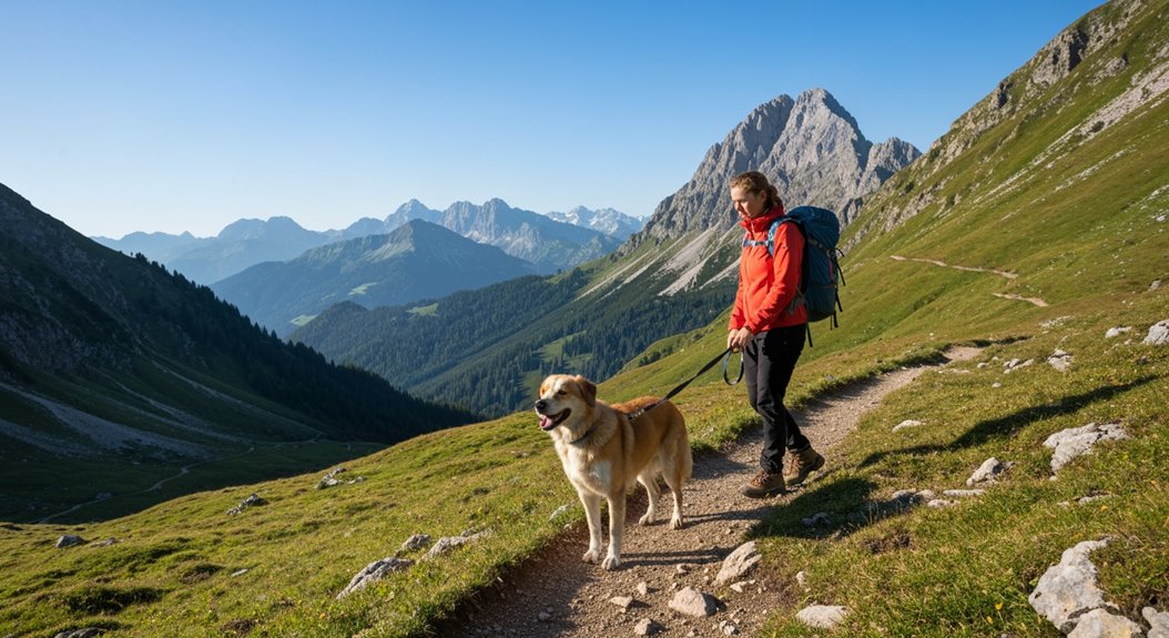 hundefreundliche alpine Wanderziele