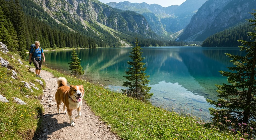 hundefreundliche Seen und Wanderwege