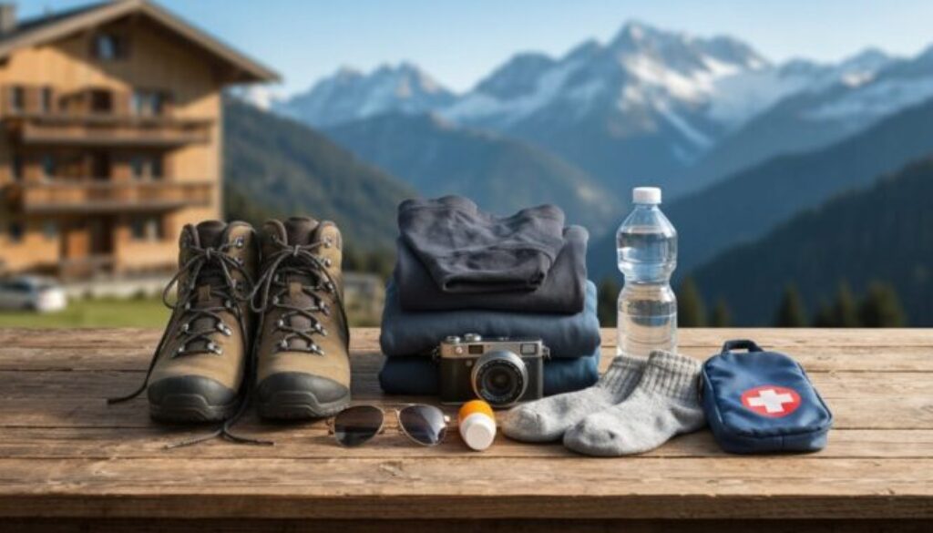 Wichtige Ausrüstung für die Berge