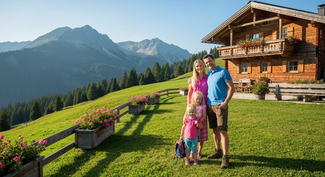 familienfreundliche alpine Unterkünfte