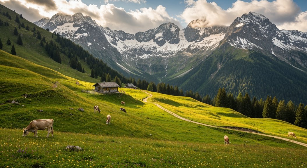 ideale Zeit für alpine Ausflüge