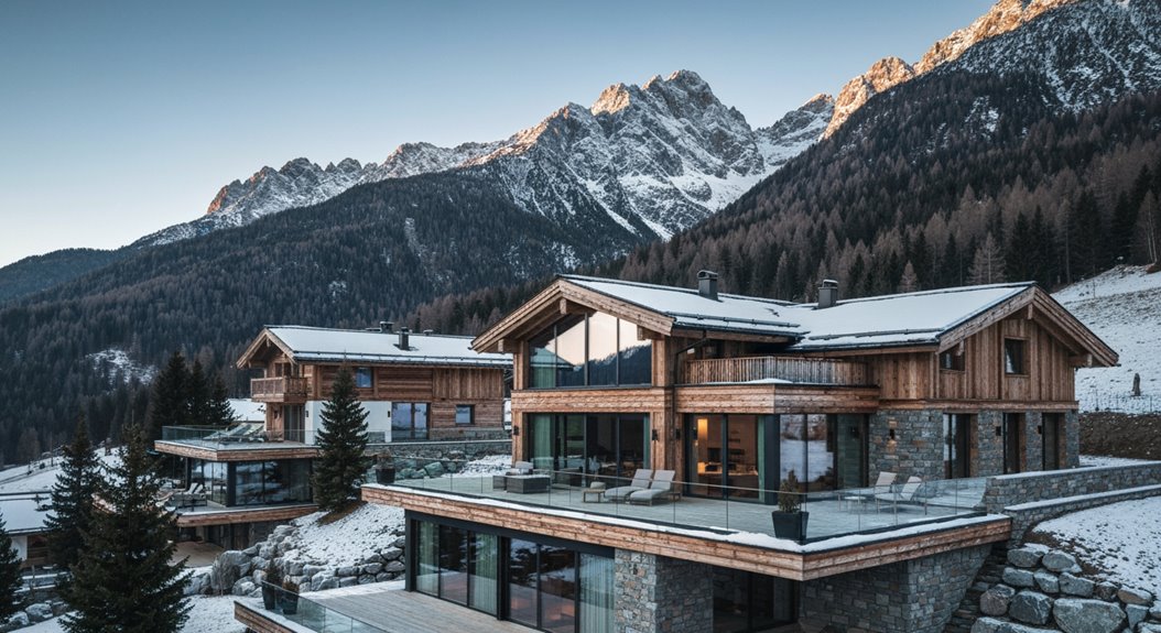 luxuriöse alpine Rückzugsorte-Erlebnisse