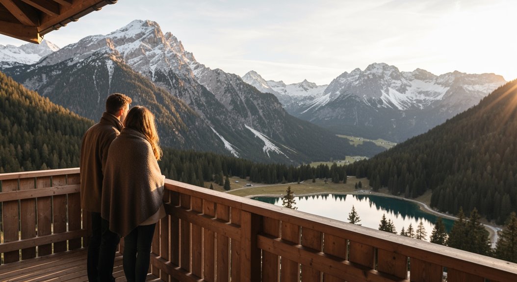 romantische Alpen-Retreats warten