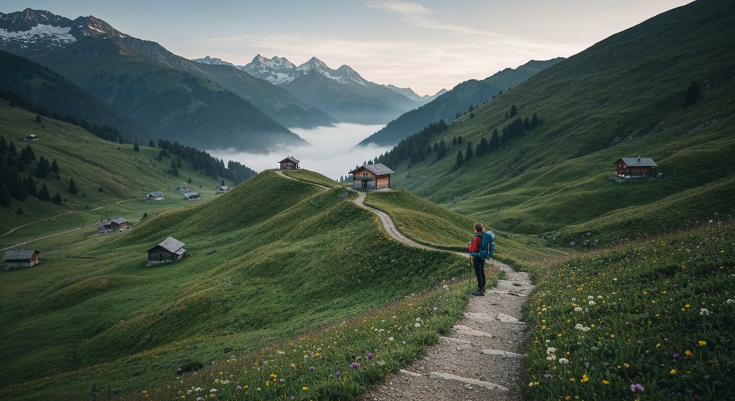 langsame immersive Alpenerkundung