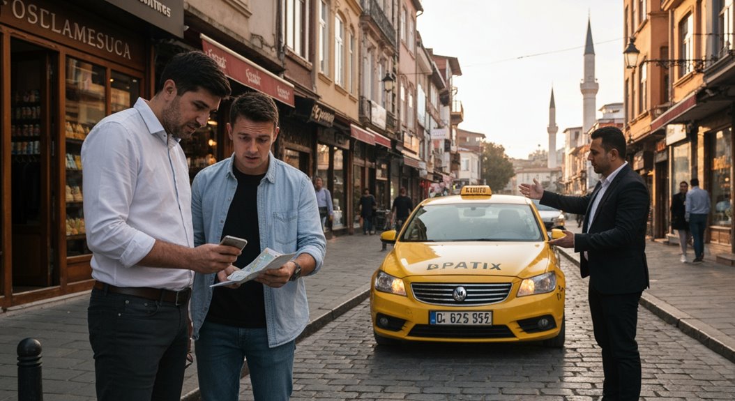 Bleib sicher mit Taxis