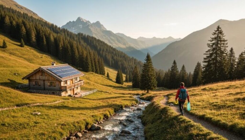 nachhaltiges alpines Urlaubserlebnis