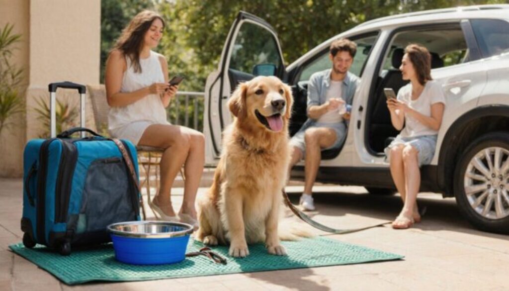sicheres Reisen mit Hunden