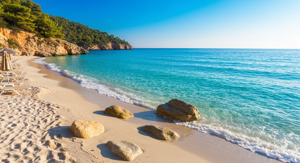 Türkisches Mittelmeer-Strandparadies
